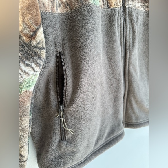 Realtree Camo Fleece Zip up sweater XL - Picture 5 of 6